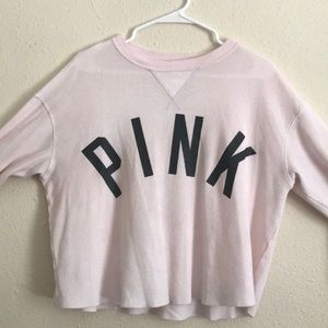 Pink long sleeve tee